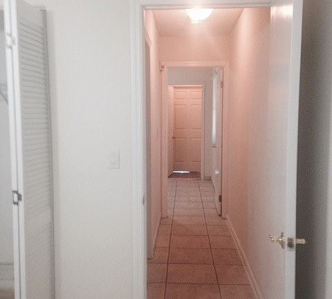 Hall way to/from living & Bedroom
