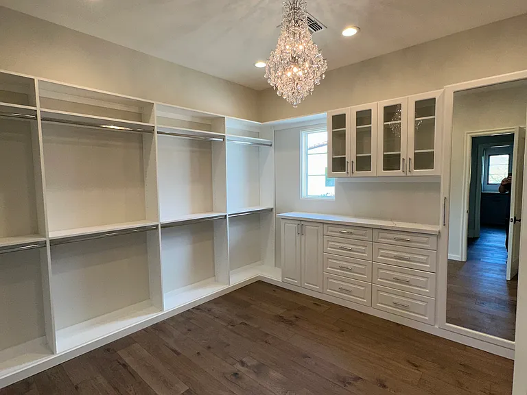 Primary master closet