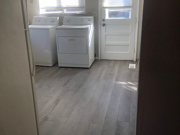 Washer and dryer.