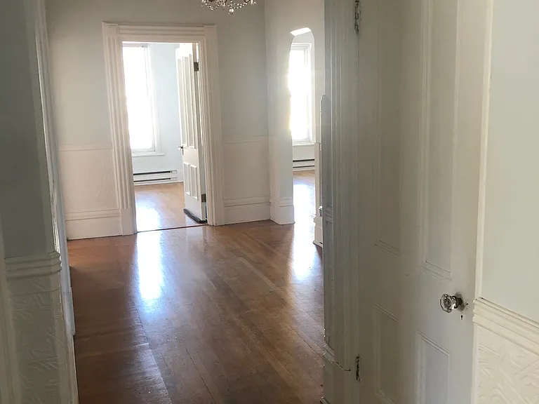 Apartment central hallway