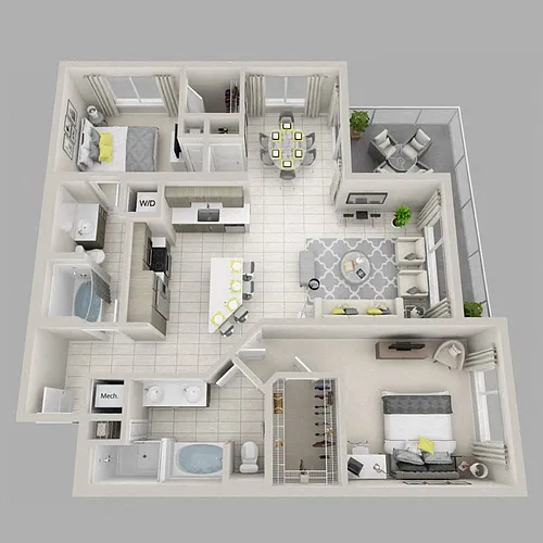 Floor plan B3 | Mystic