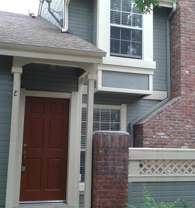 Small patio near front door