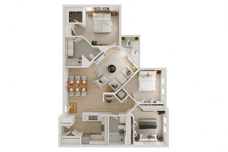 Floor plan C2A
