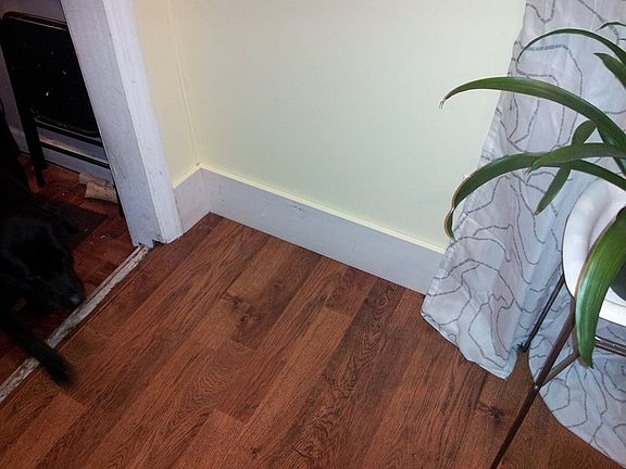 tall woodwork/light colors