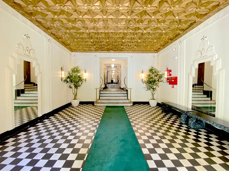 Lobby View East.