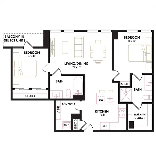 Floor plan B11