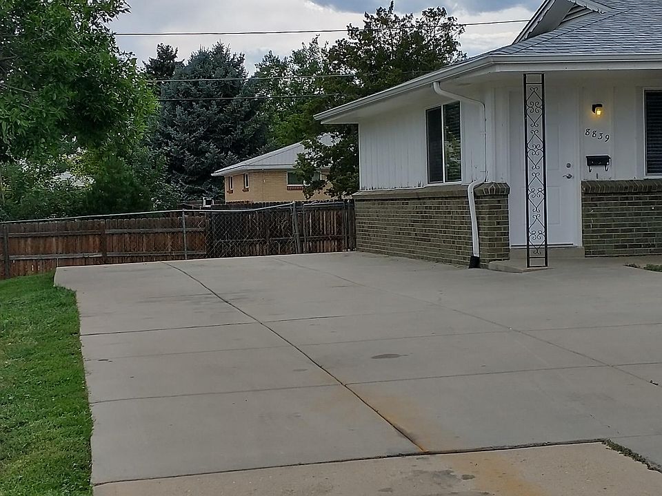 Street view, off street parking.