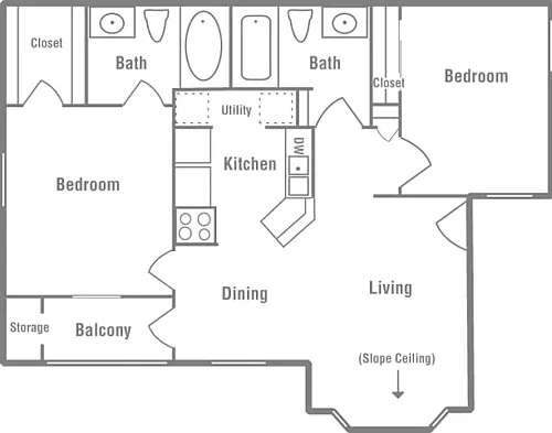 Floor plan B2