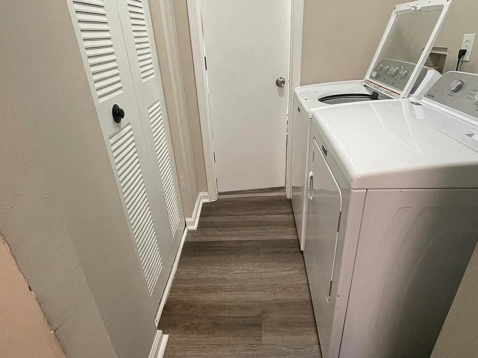 Laundry area