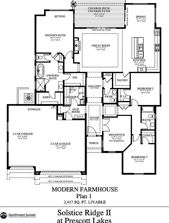 Modern Farmhouse Plan, Prescott Lakes, Prescott, AZ 86301 Zillow