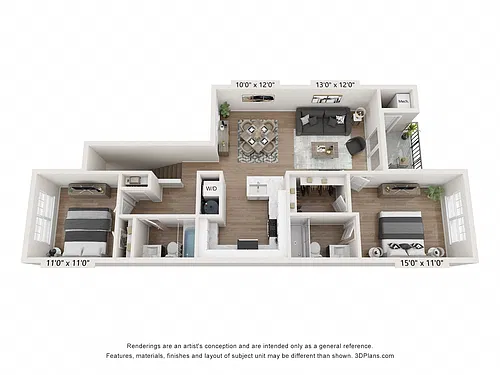 Floor plan Douglass 1