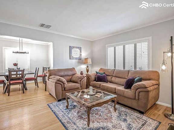Living room upon entering front door