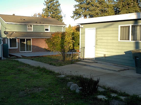 South side garage access 