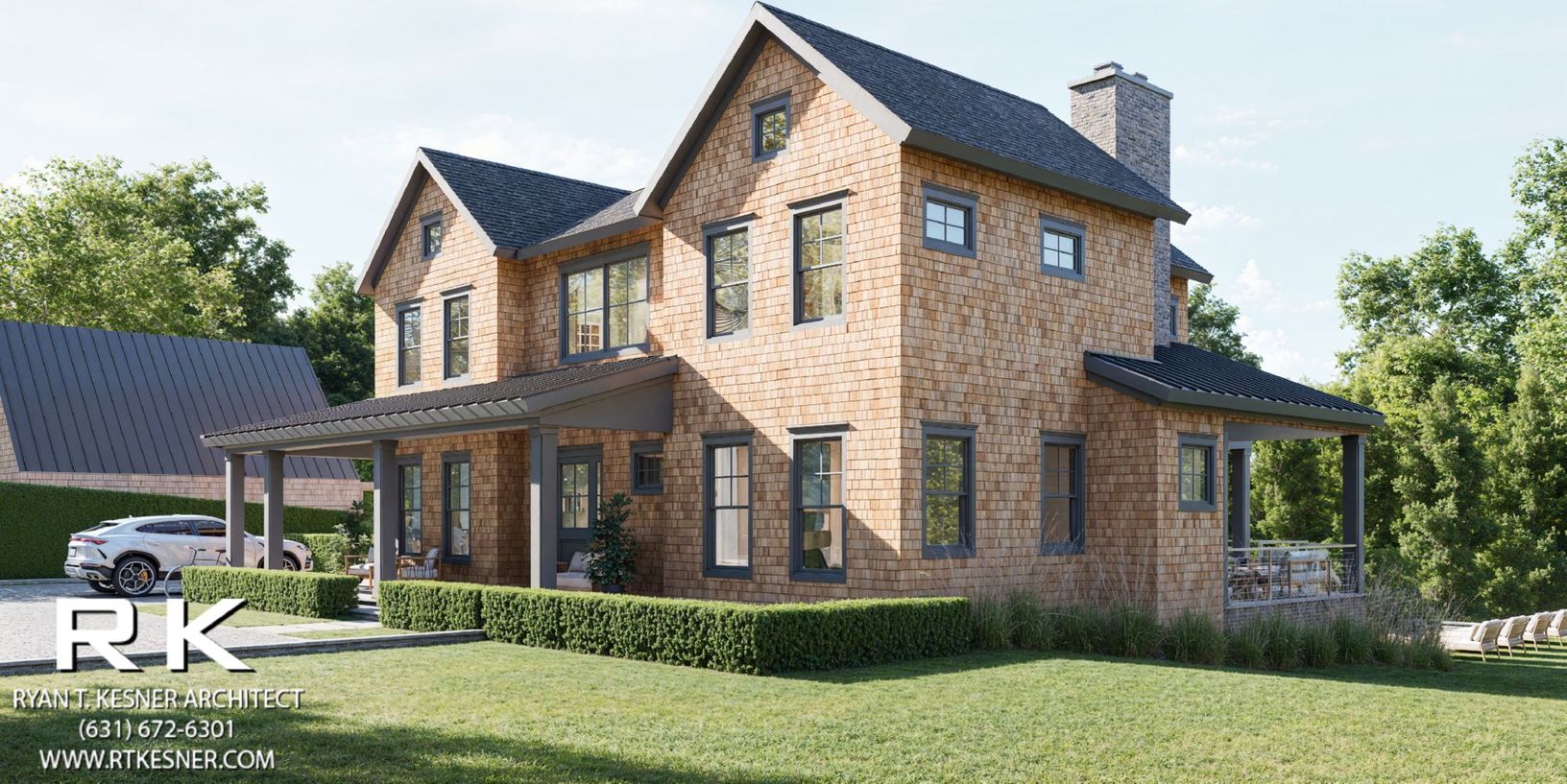  Rendering- Side/Front Elevation