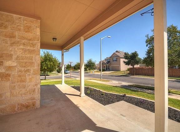 Covered front porch