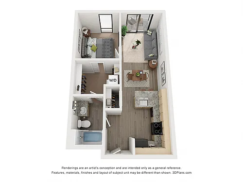 Floor plan The Fitzgerald
