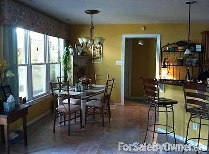 Eat in bright kitchen area