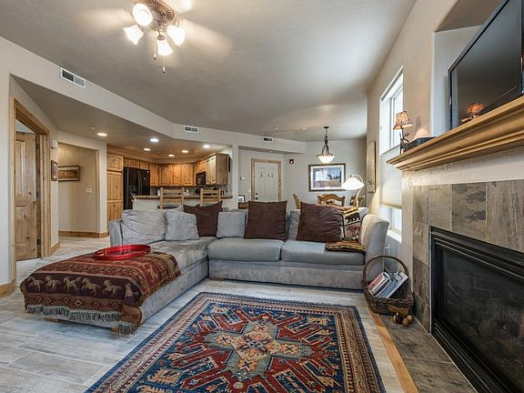Living Room - Cozy area with gas fire and TV