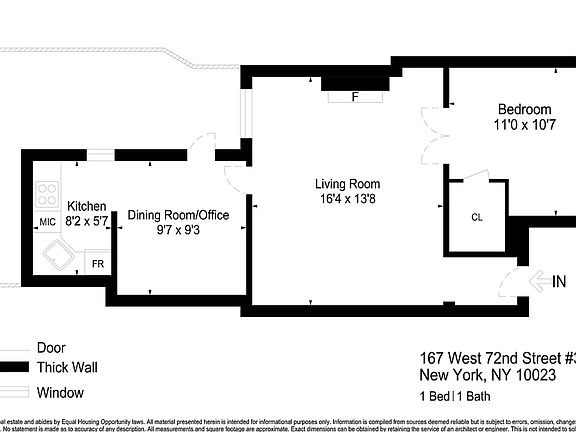 2nd image of 167 W 72nd St APT 3R