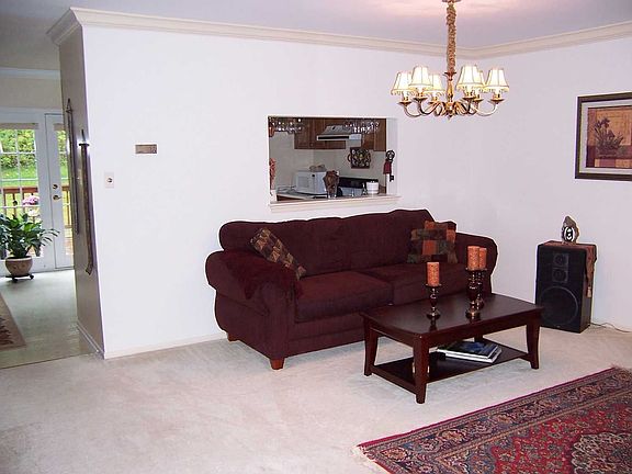 Living Room with pass-through to Kitchen