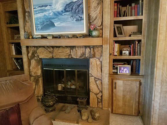 Fireplace for cozy evenings