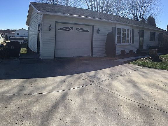 Cement driveway