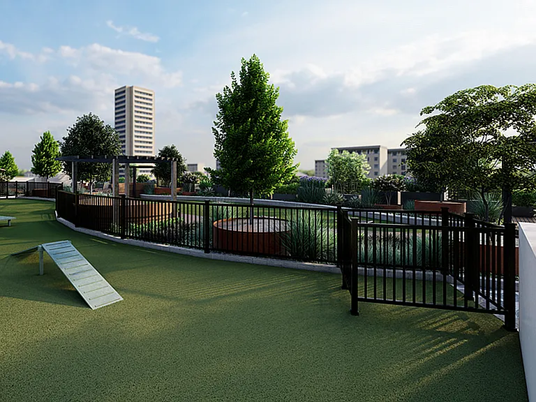 Rooftop Amenity Rendering 7