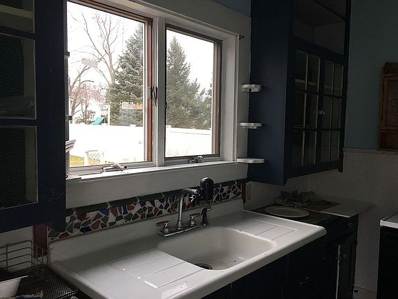 Kitchen with great view.