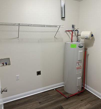 Large laundry room.