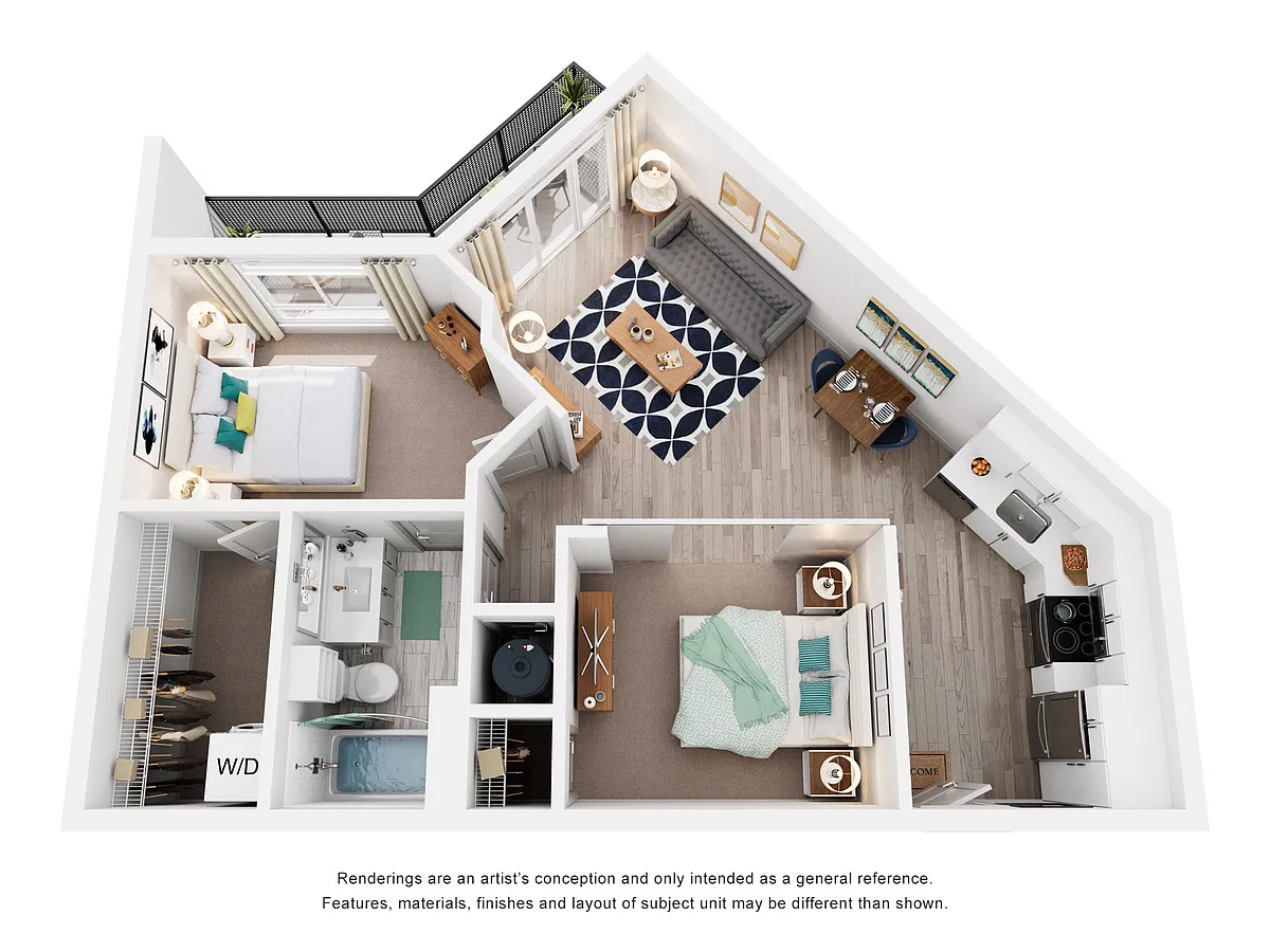Floor plan River