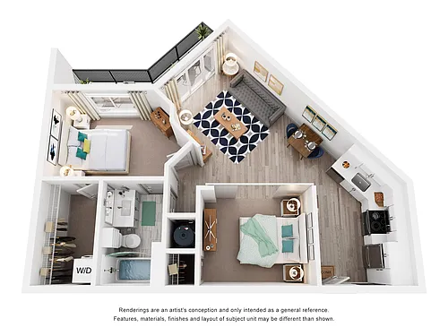 Floor plan River