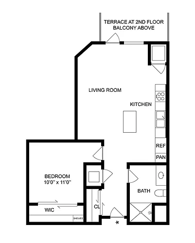 Floor plan Reed