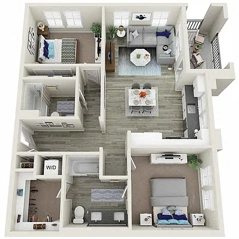 Floor plan B2