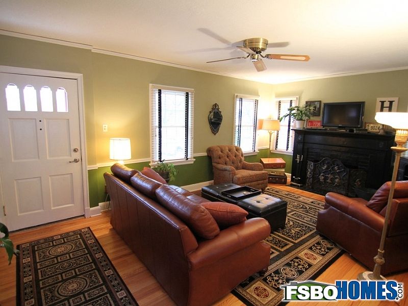 Living Room with Hardwood Floors