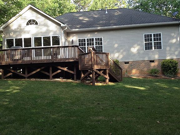 Rear of house Sunroom