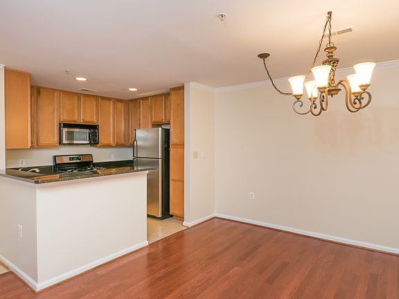 Dining room and kitchen
