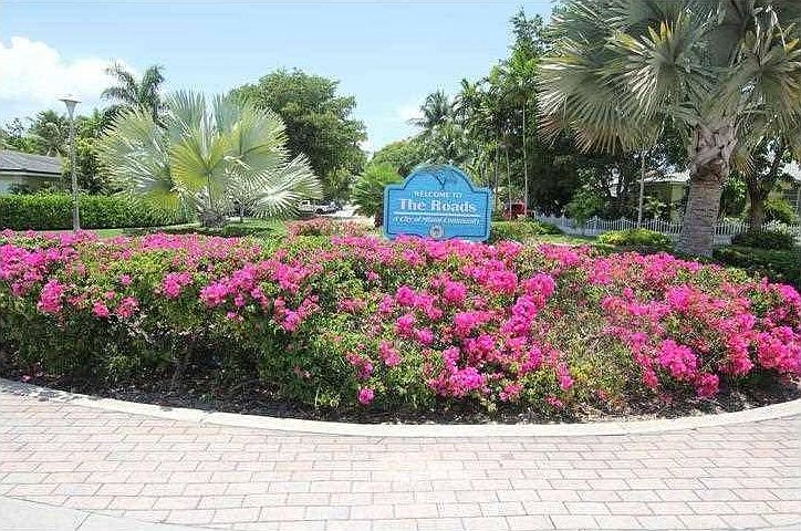 Entrance to the neighborhood - Brickell Estates