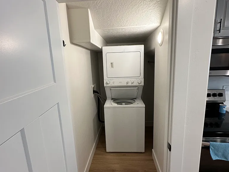 Washer and Dryer and additional storage space