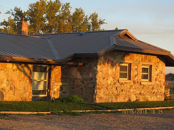 West side of main house