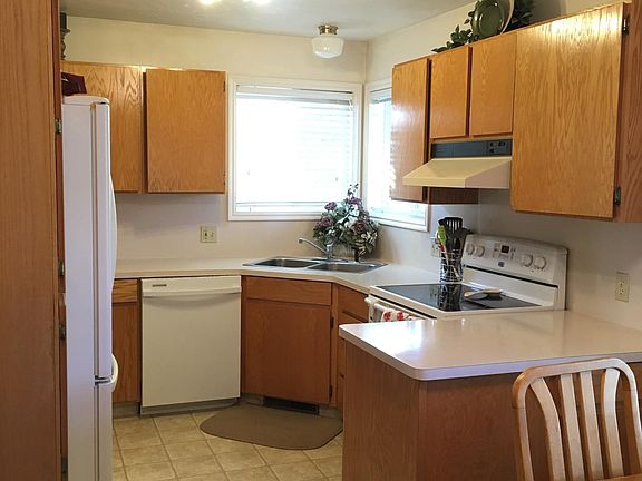 Upstairs kitchen.