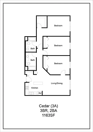 Floor plan Cedar