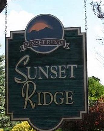   Sunset Ridge Entrance