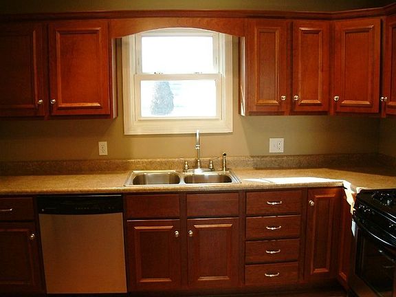 Cherry cabinets
