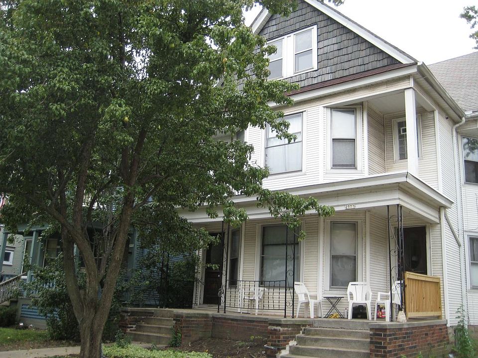 Outside front