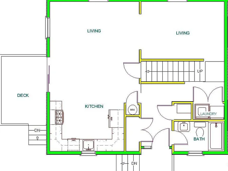 Layout of First Floor