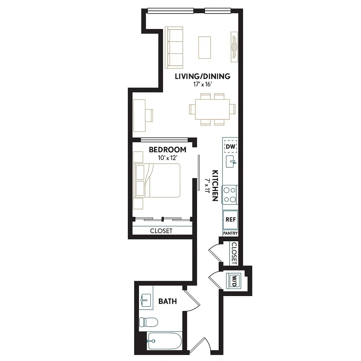 Floor plan AU6H