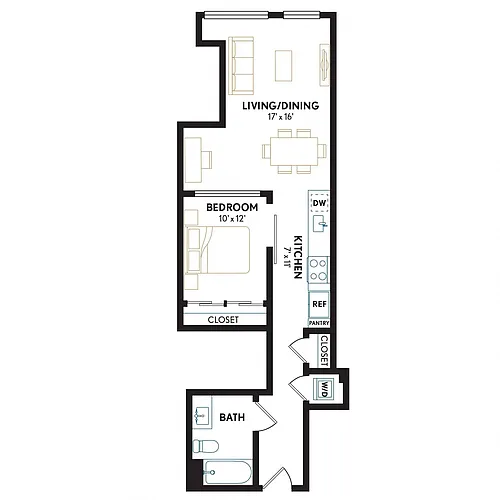 Floor plan AU6H