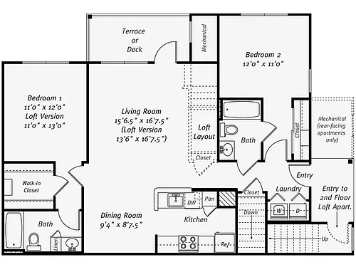 Floor plan BD2