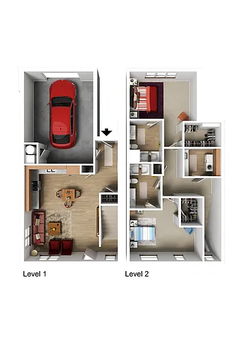 Floor plan 2x2 TH