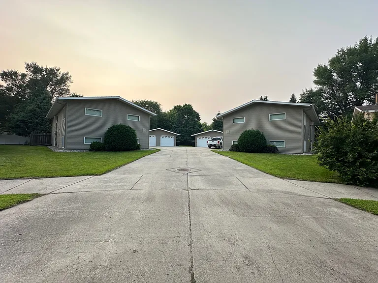 two duplexes, 4 total units